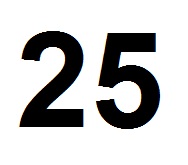 25